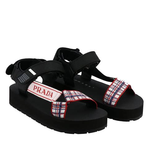 prada flat sandals size 41|Prada flat sandals sale.